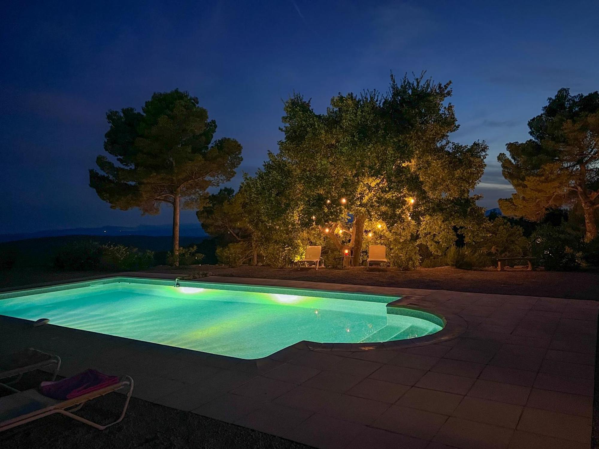 Villa "Le Sortilege" Vue Panoramique Et Piscine Tourtour Εξωτερικό φωτογραφία