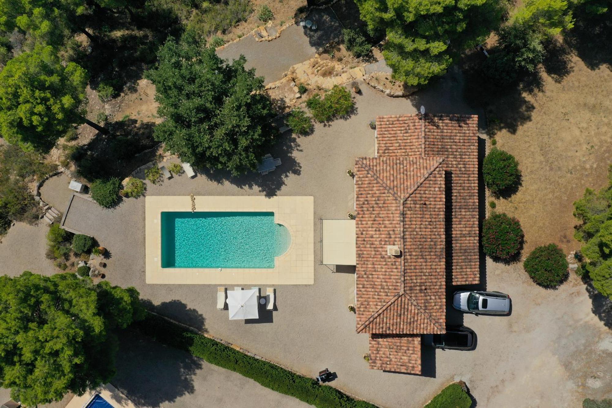 Villa "Le Sortilege" Vue Panoramique Et Piscine Tourtour Εξωτερικό φωτογραφία
