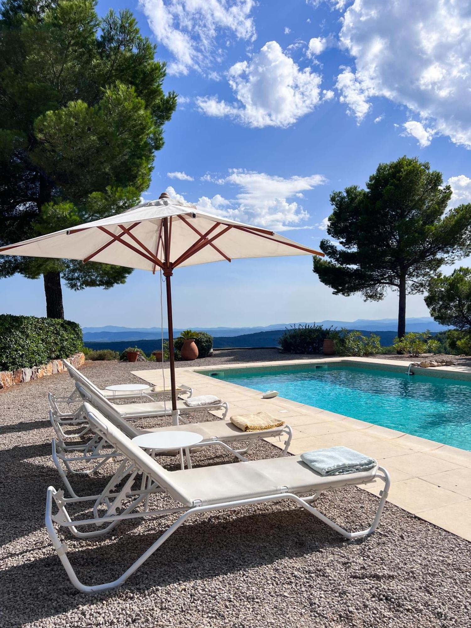 Villa "Le Sortilege" Vue Panoramique Et Piscine Tourtour Εξωτερικό φωτογραφία